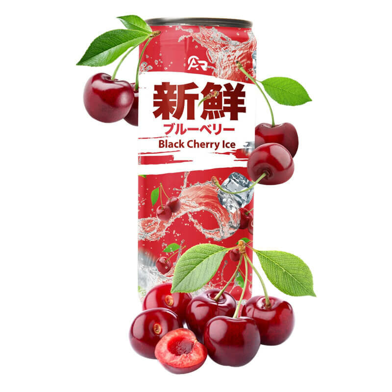 Fresh Drink  Black Cherry Ice 330ml / 24er Karton