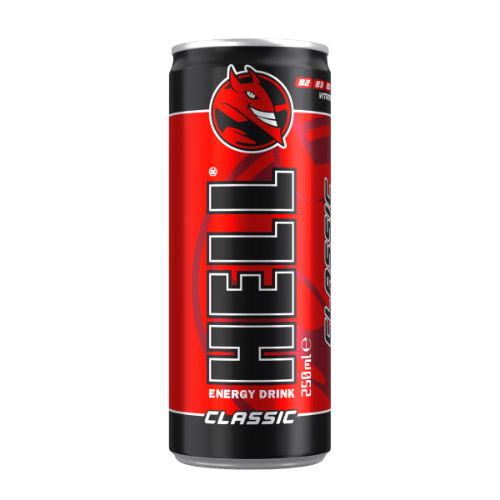 Hell Energy Drink Classic 250ml / 24er Tray