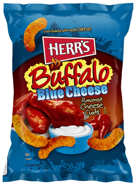 Herr's Buffalo Blue Cheese 170g / 12er Karton