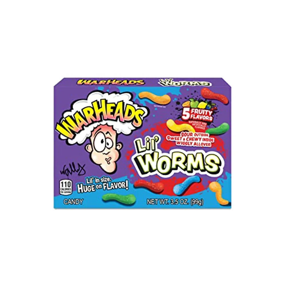 Warhead Lil Worms 99gr / 12 er Karton
