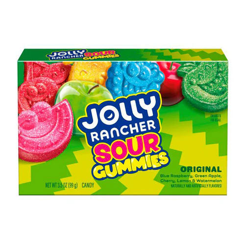 Jolly Rancher Gummies Sours 99g - 11er Karton