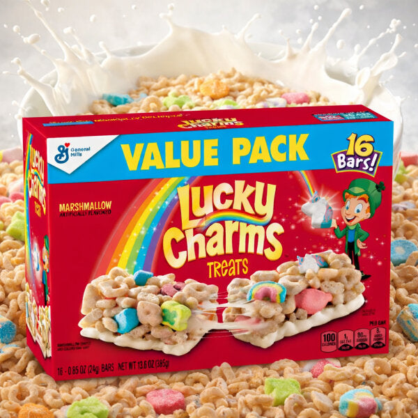 Lucky Charms Cereal Treats Riegel 24g - 16er Karton