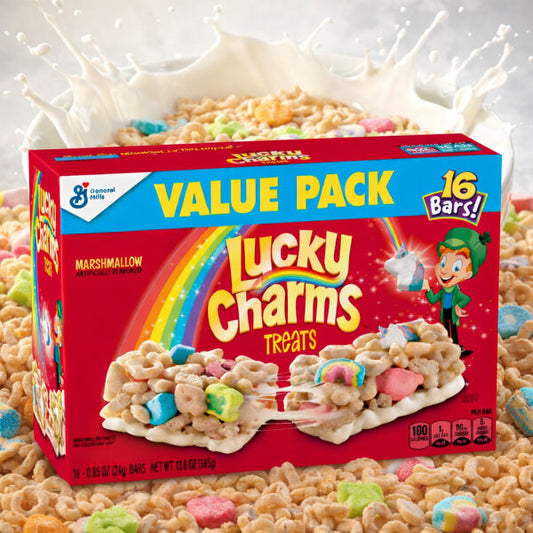 Lucky Charms Cereal Treats Riegel 24g - 16er Karton
