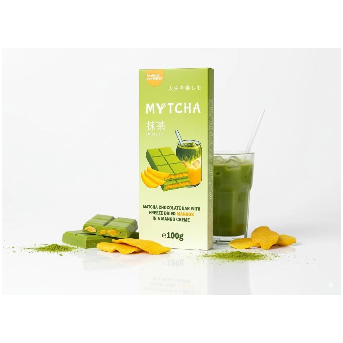 Mytcha Chocolate Mango 100g - 15er Karton