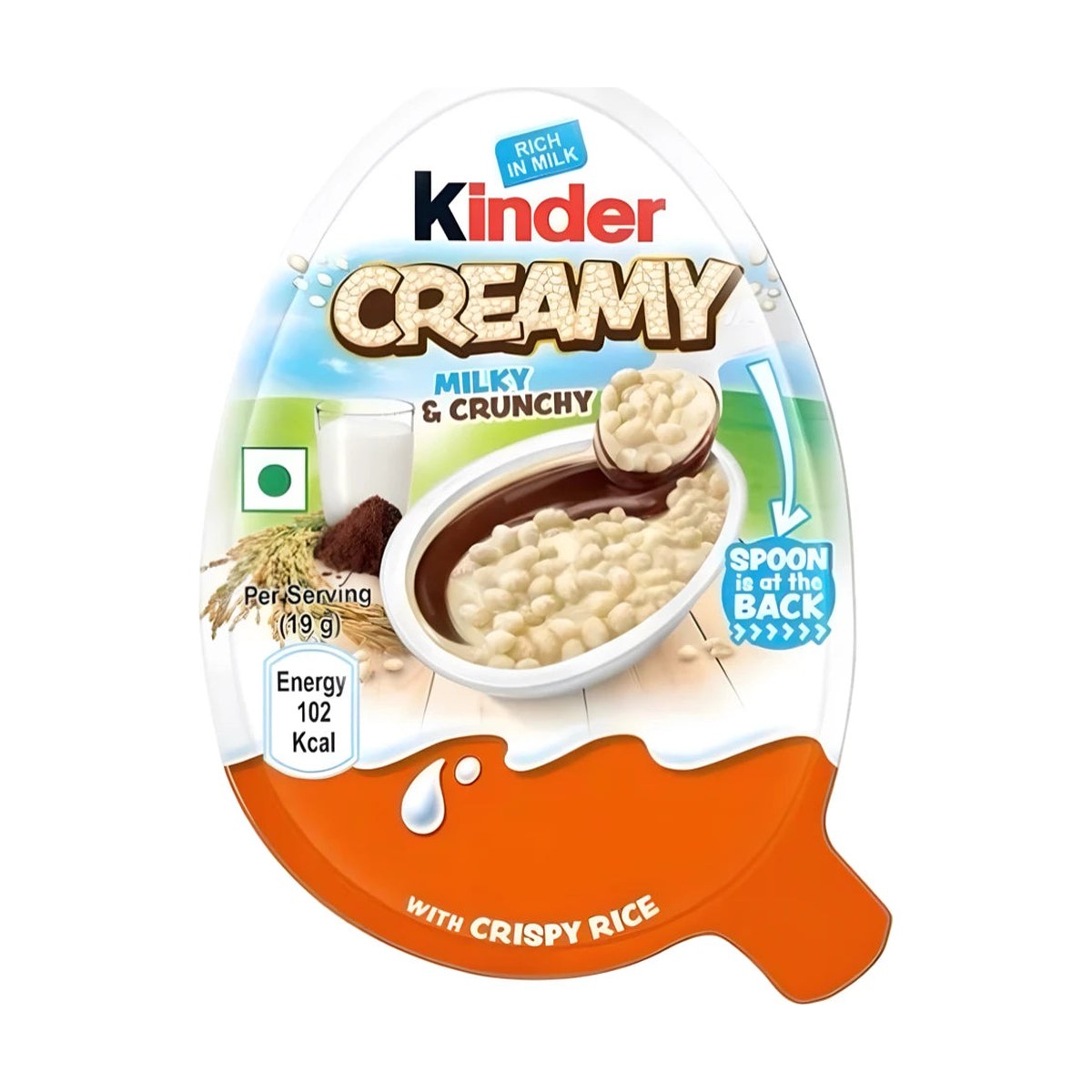 Kinder Creamy Milk & Crunchy 19g