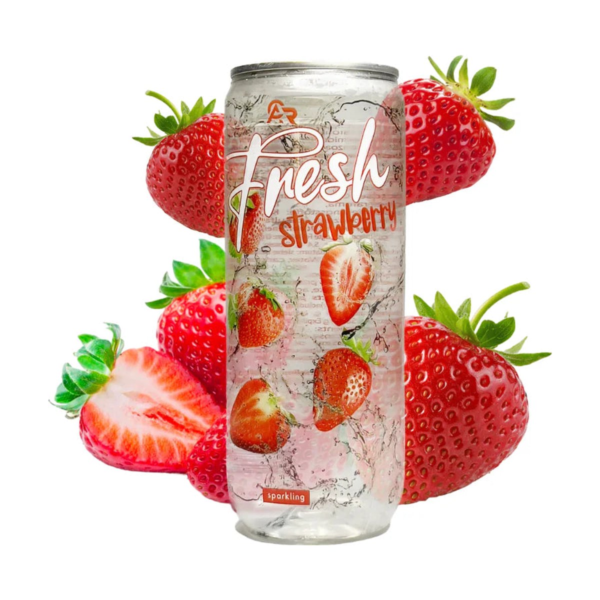Fresh Drink Strawberry Sparkling 330ml