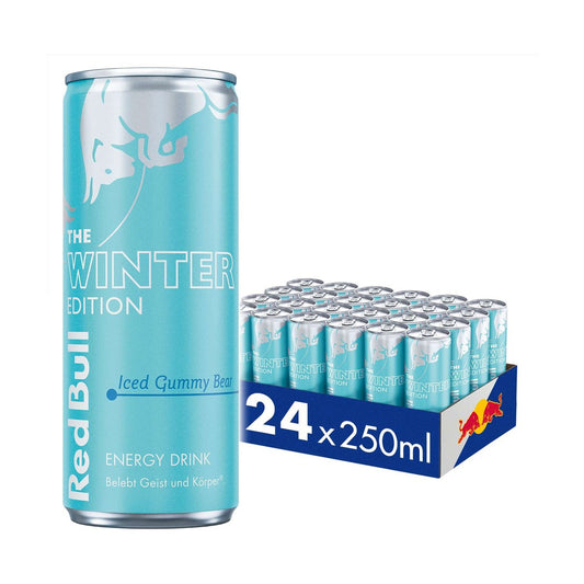Red Bull Winter Edition Iced Gummy Bear/Vanilla Berry 0,25l