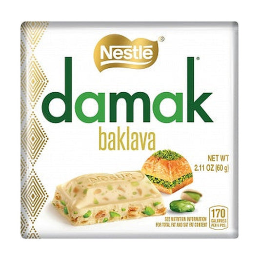 Nestle Damak Baklava White Chocolate Pistachio 60g