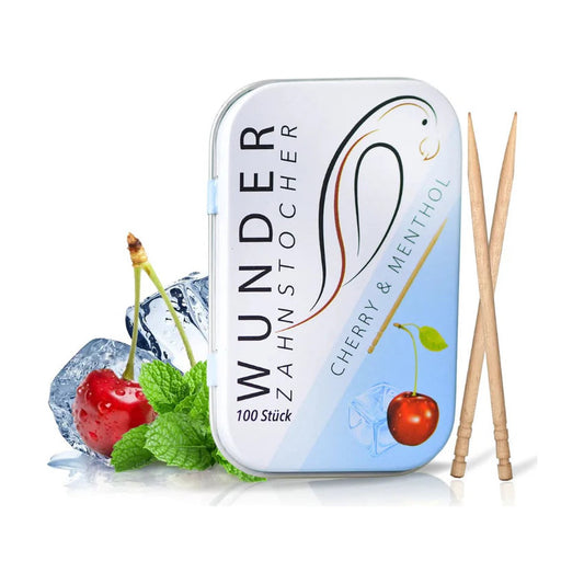 Wunder Zahnstocher Cherry & Menthol 100 Stück