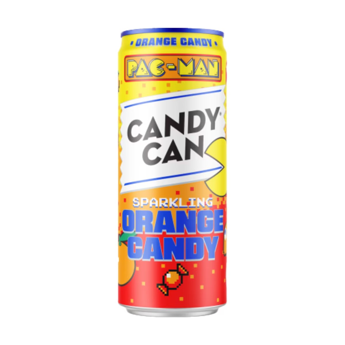 Candy Can Pac-Man Orange Candy 330ml