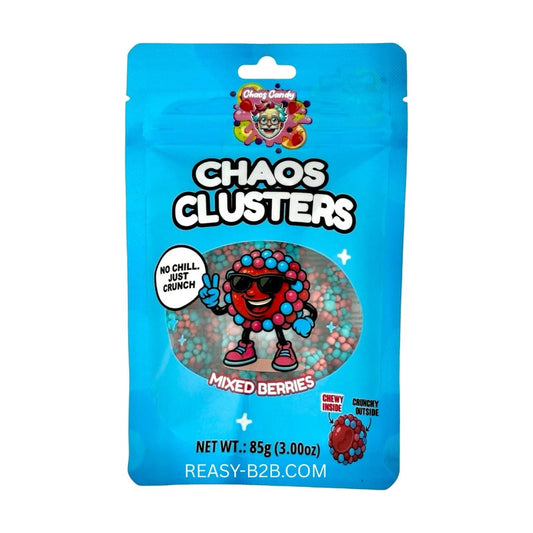 Chaos Candy Gummy Cluster Mixed Berries 85g