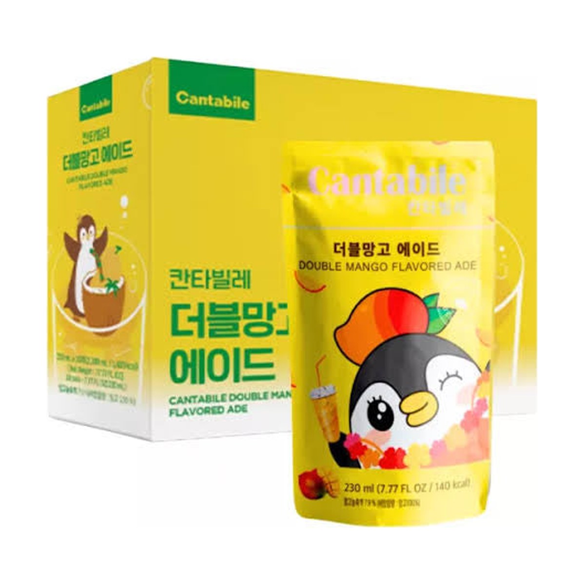 Cantabile Double Mango Flavored Ade 230ml