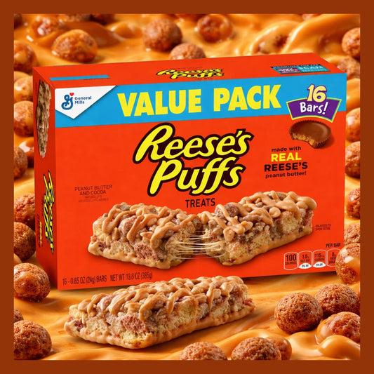 Reese's Puffs Cereal Treats Riegel 24g