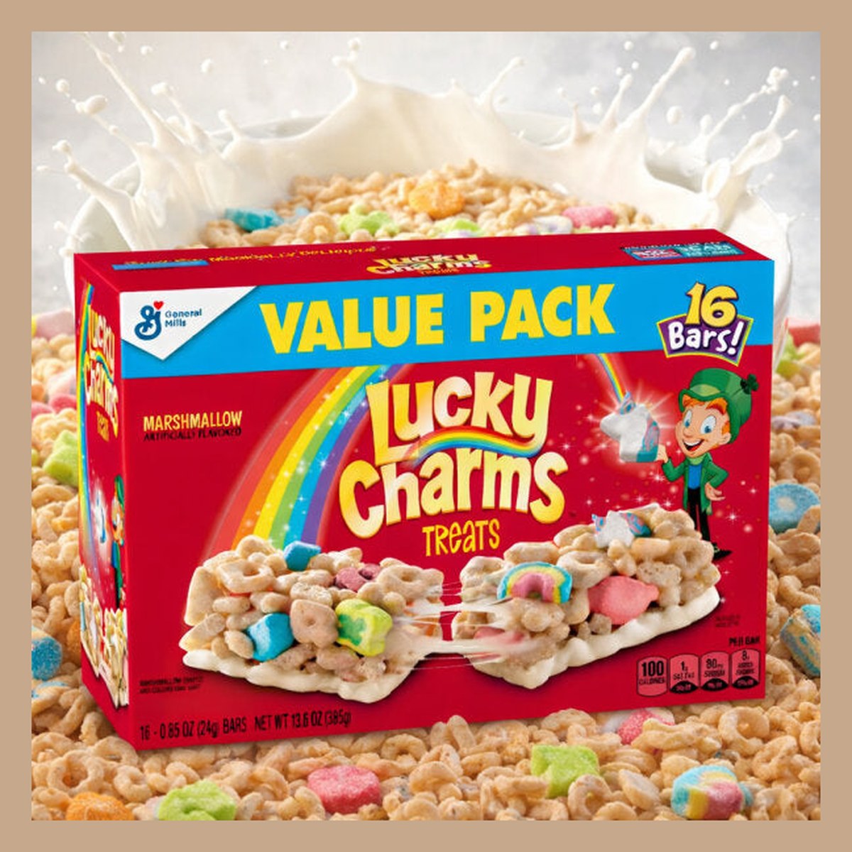 Lucky Charms Cereal Treats Riegel 24g
