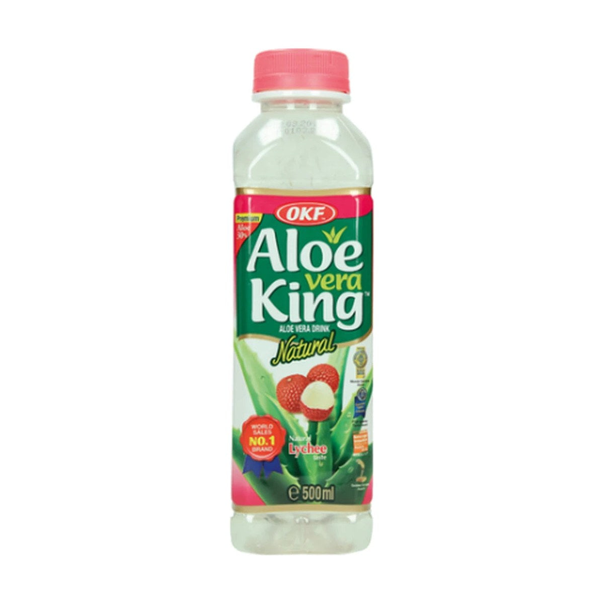 Aloe Vera Getränk Litschi 500 ml
