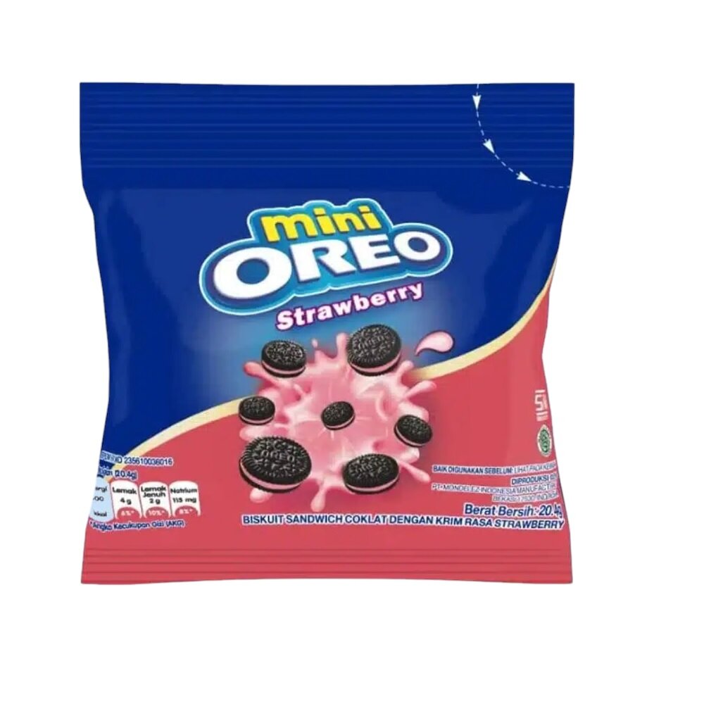Oreo Strawberry Mini 20,4g
