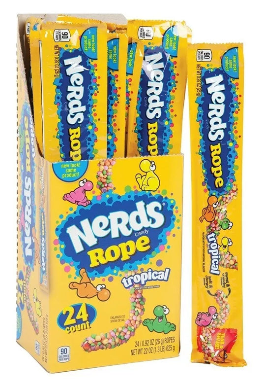 Nerds Rope Tropical / 24er Karton