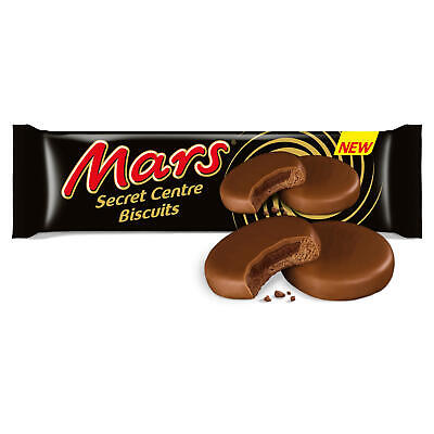 Mars Secret Centre Chocolate Biscuits 132g - 12er Pack