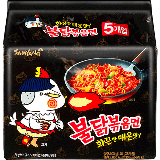 Samyang Buldak Hot Chicken 140g / 5er Karton