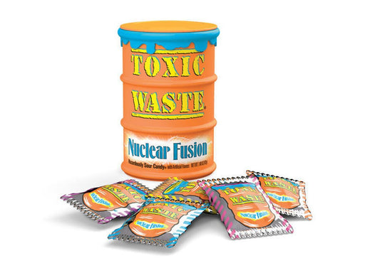 Toxic Waste Sour Candy Drum Orange 42g