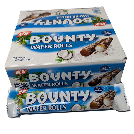 Bounty Wafer Roll 22,5g / 12er Karton